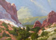 A Garden of the Gods Scene