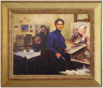 Nikolai Fechin at Work